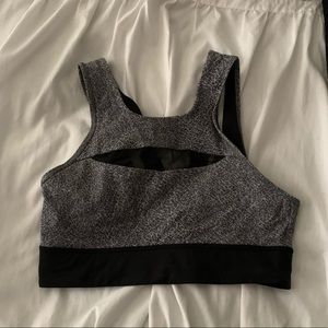 Lululemon black & white bra